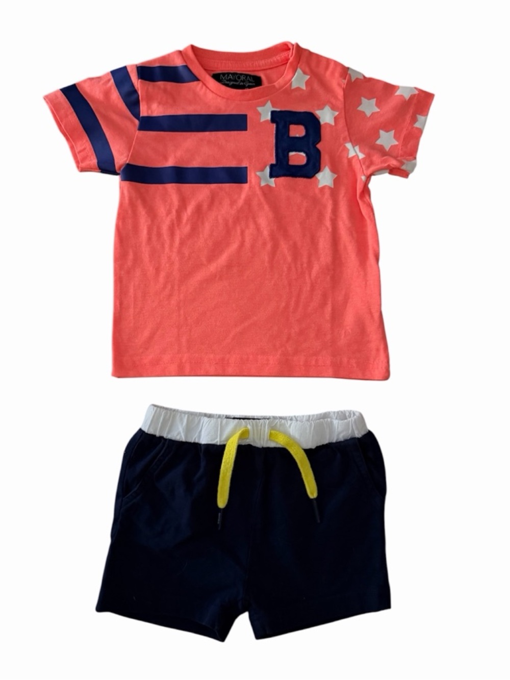 Mayoral Boys’ T-shirt & Shorts Set